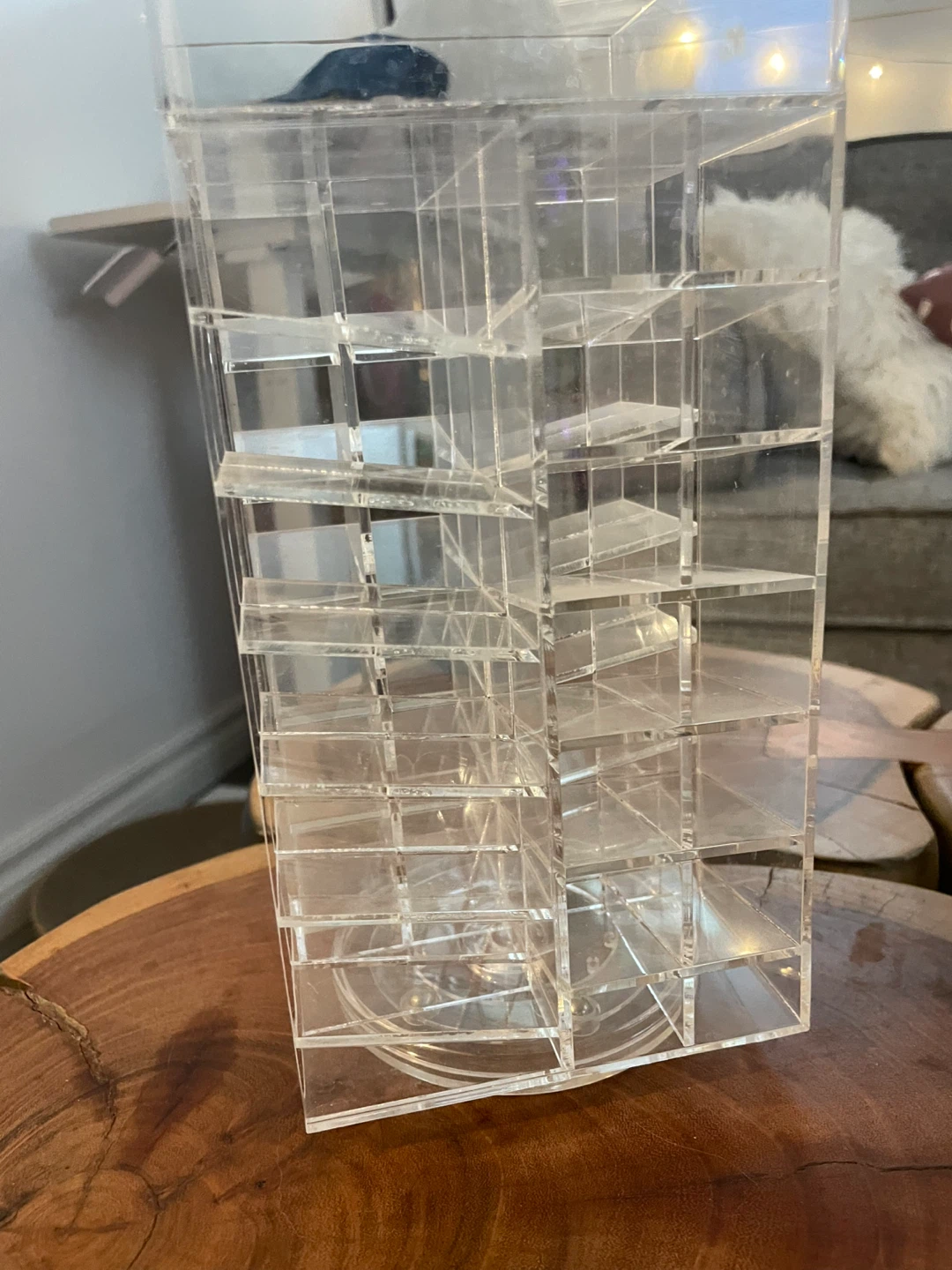 Clear Acrylic Makeup Organizer