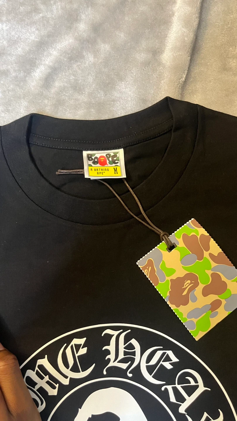 BAPE x Chrome heart tee - photo 3