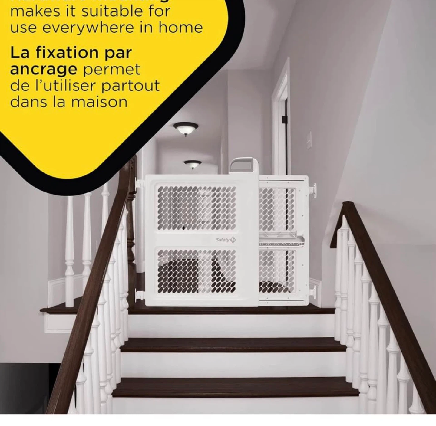 Safety 1st White Pressure Mount Baby Gate - photo 4