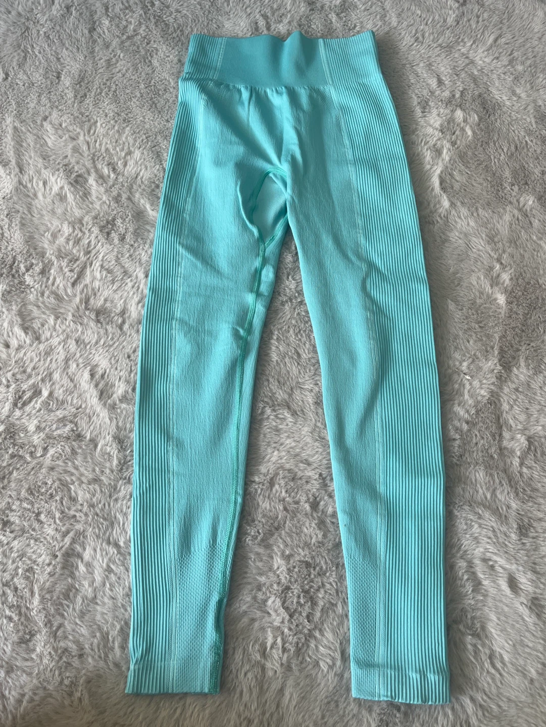 Turquoise Seamless Leggings