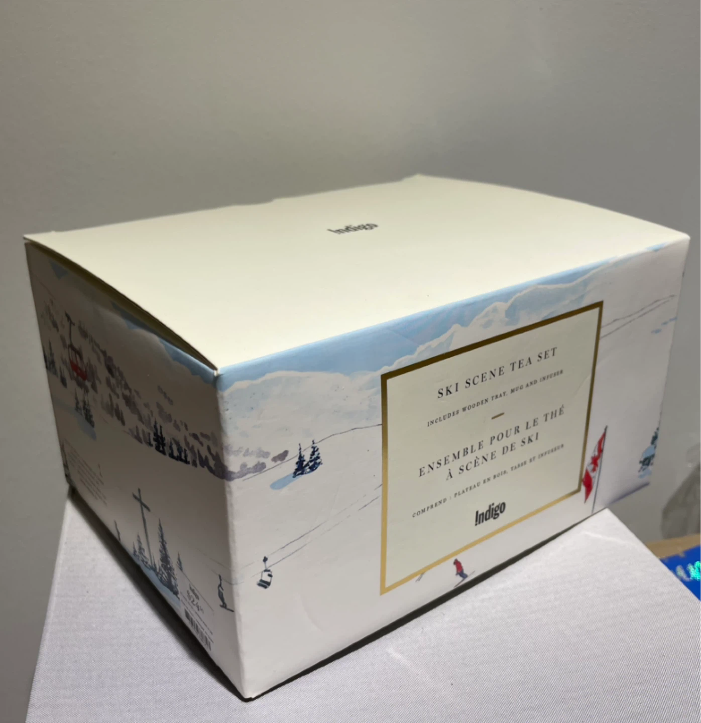 Indigo Ski Scene Tea Set - photo 4