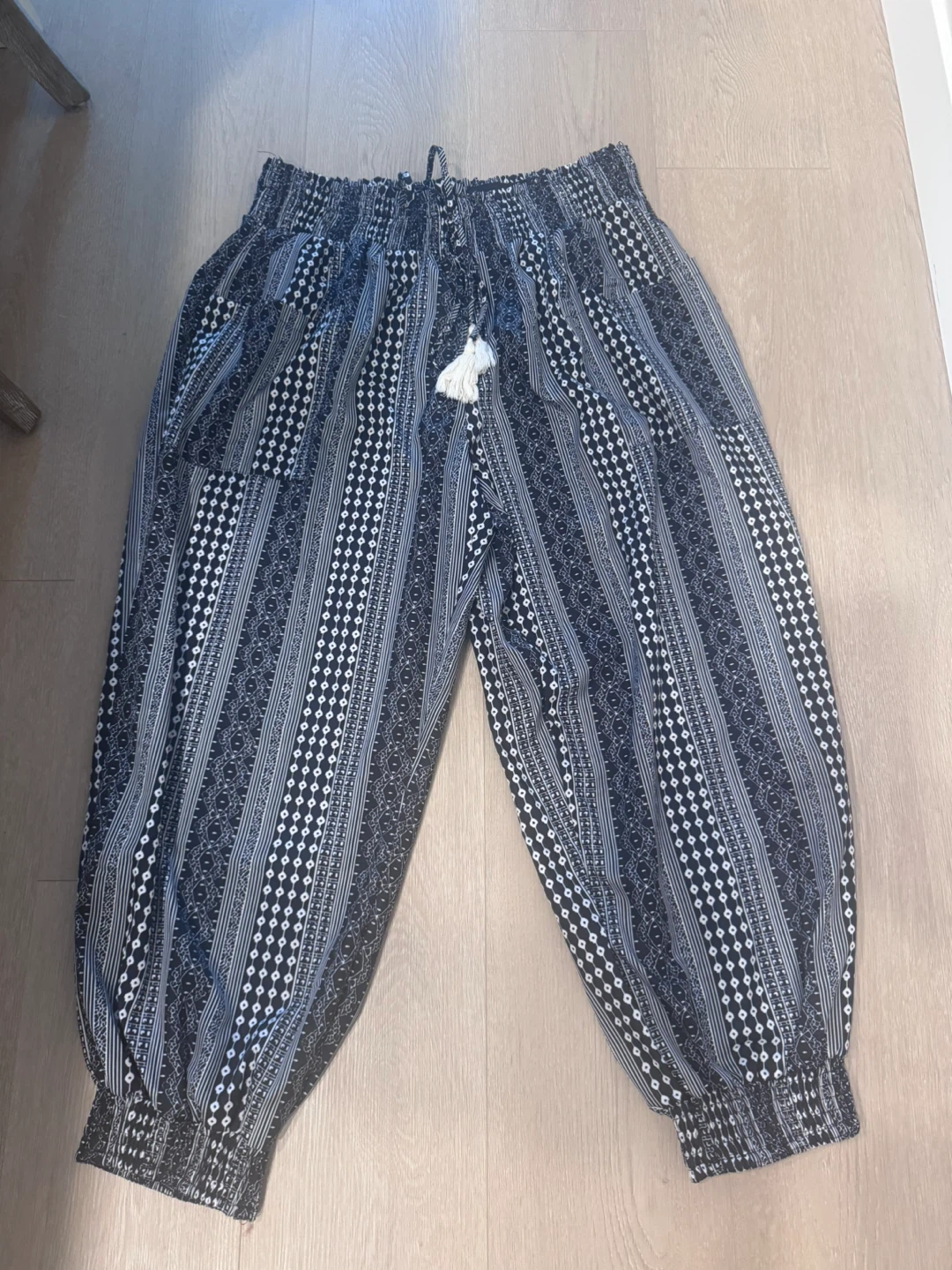 Boho Pattern Harem Pants