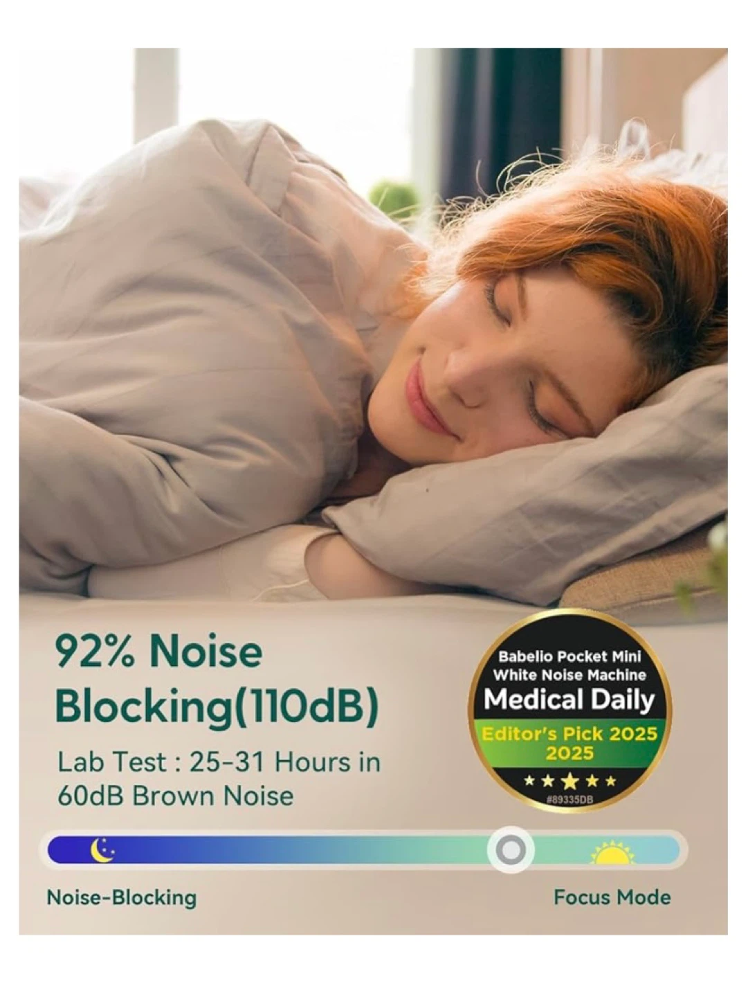 Babelio White Noise Sound Machine - photo 4