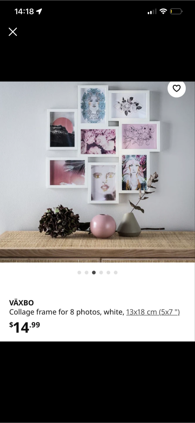 IKEA Collage Photo Frame - black - photo 2