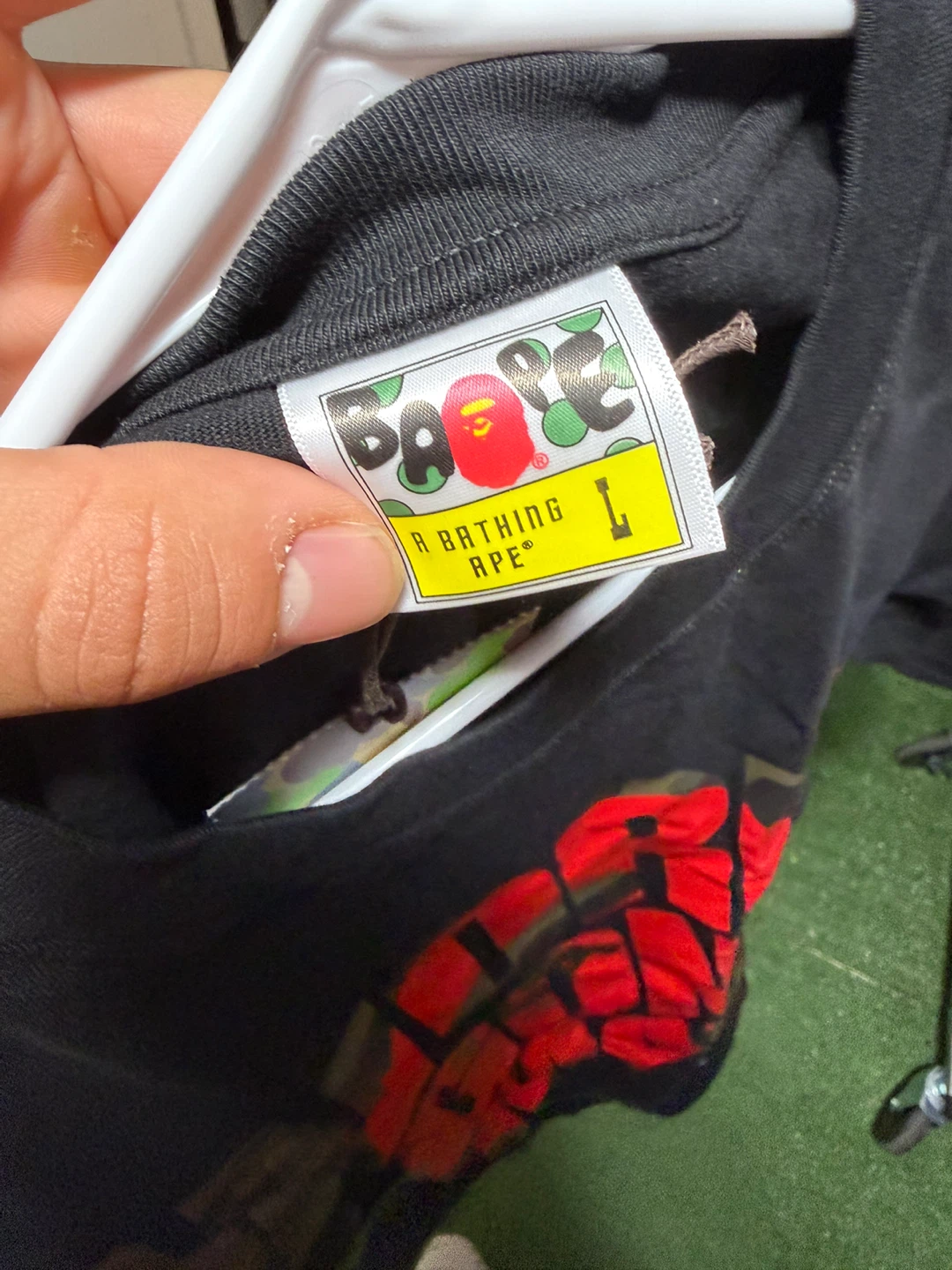 A Bathing Ape "World Gone Mad" T-Shirt - photo 2