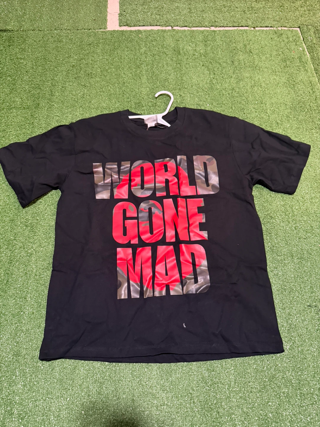 A Bathing Ape "World Gone Mad" T-Shirt