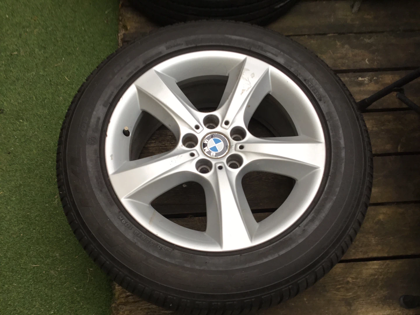 BMW Alloy Wheel and Tire Set