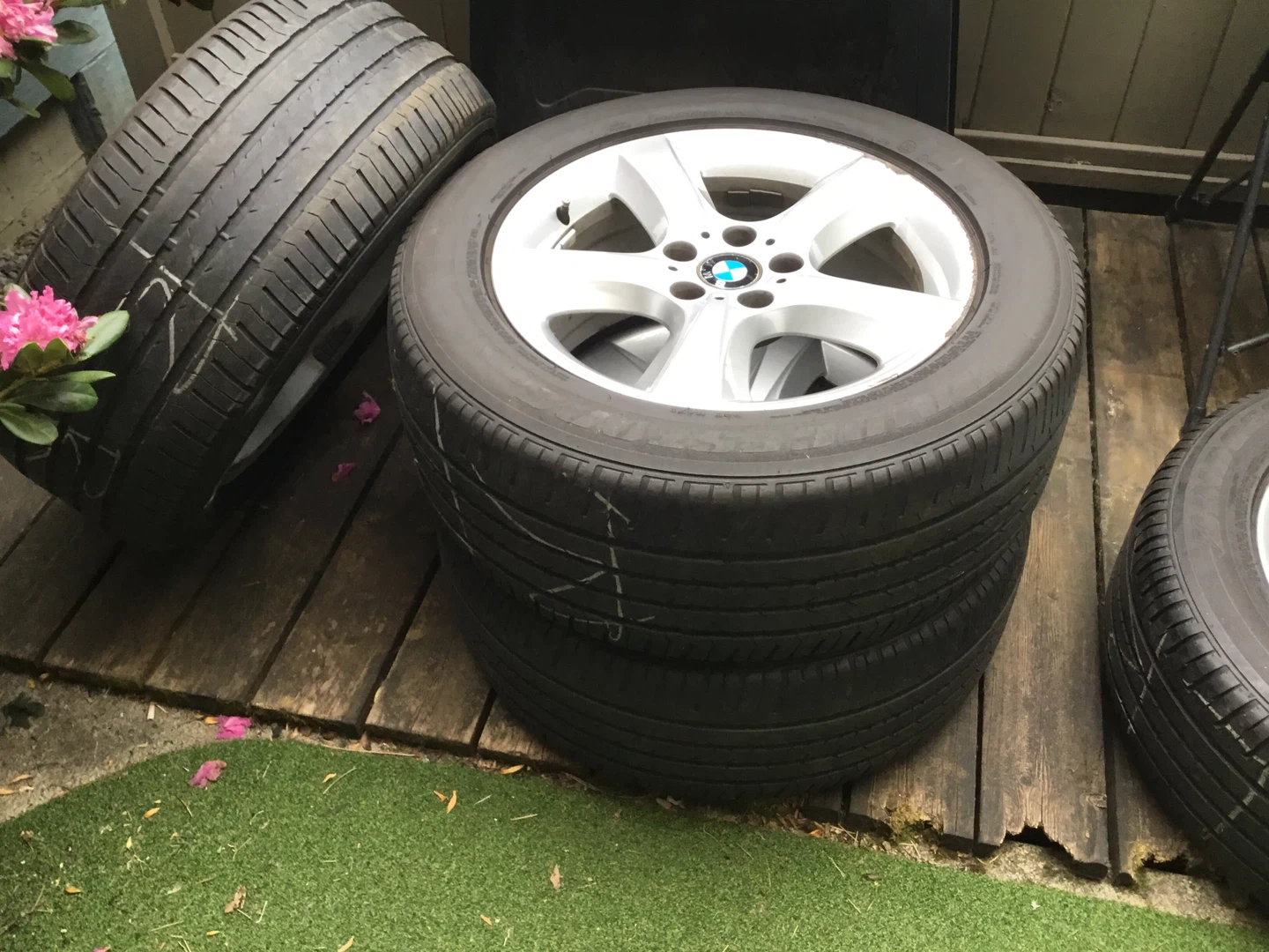BMW Alloy Wheel and Tire Set - photo 2