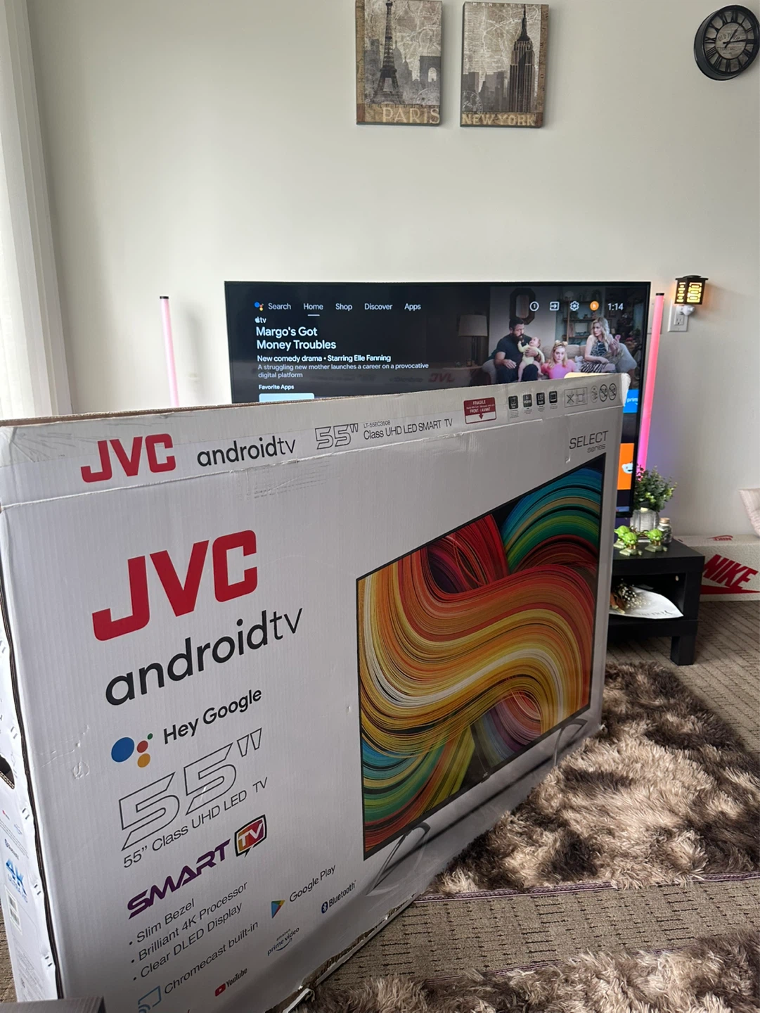 JVC 55" Class 4K UHD LED Smart TV - photo 2
