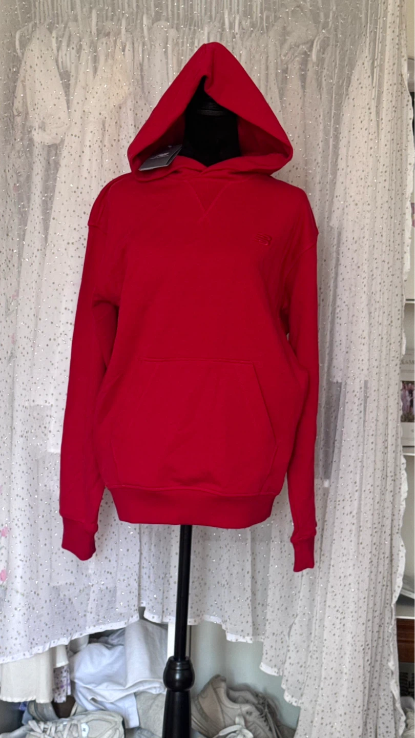 New Balance Red Hoodie Relaxed Fit - photo 2