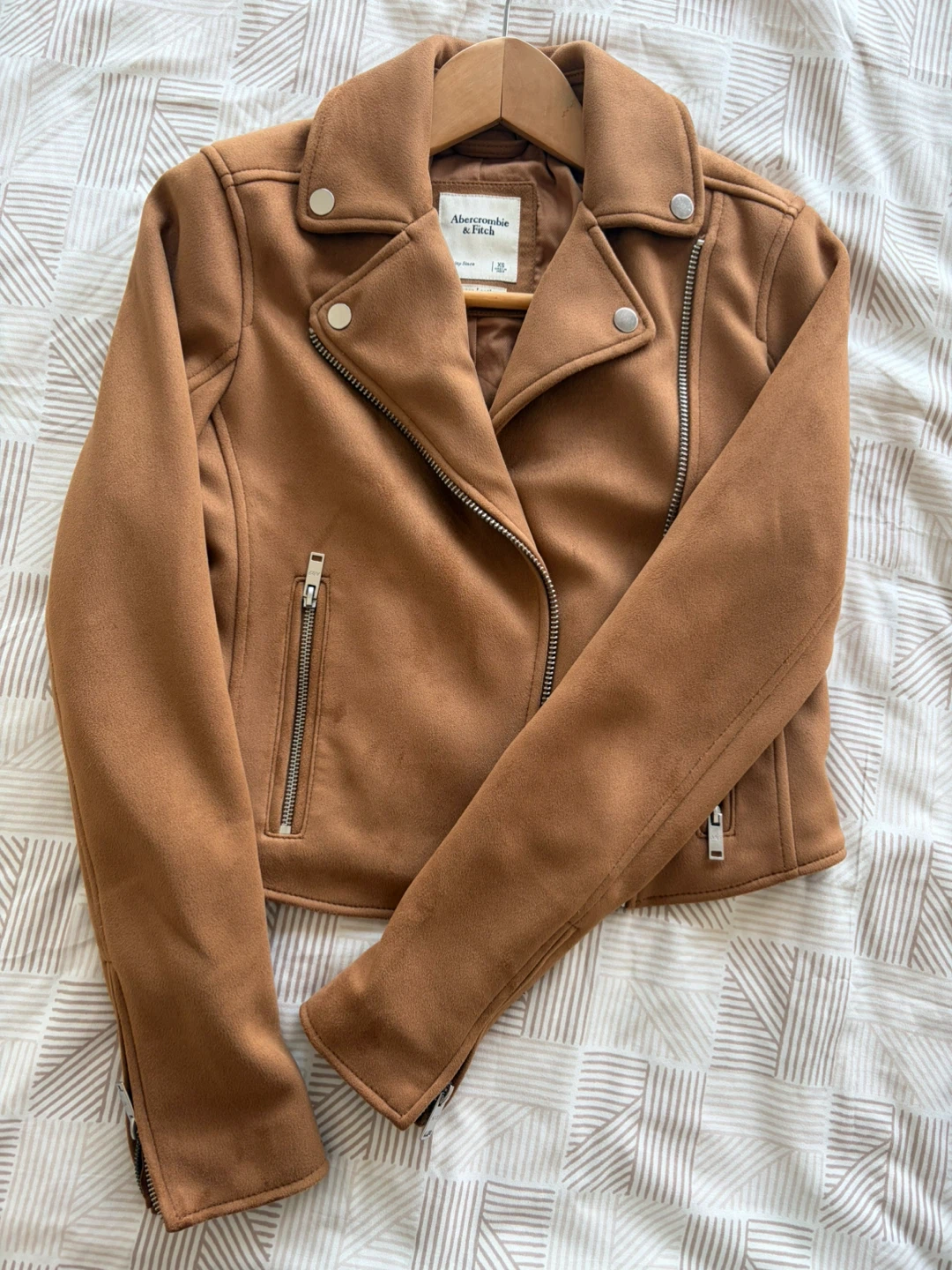 Abercrombie & Fitch Suede Moto Jacket - photo 2