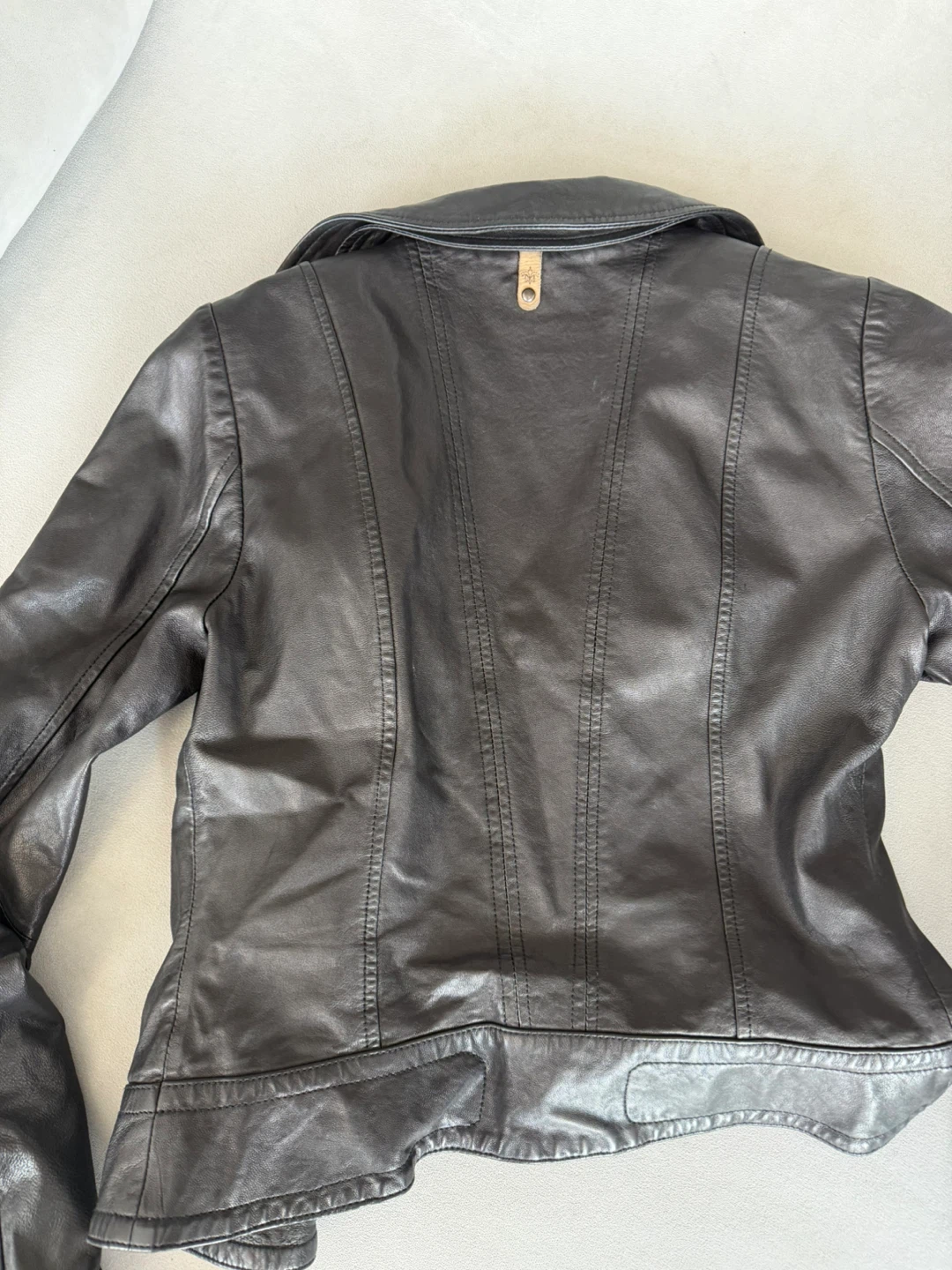 Mackage Moto Black Leather Jacket - XS