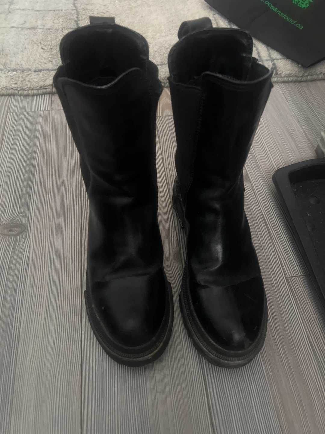 Black Chelsea Boots
