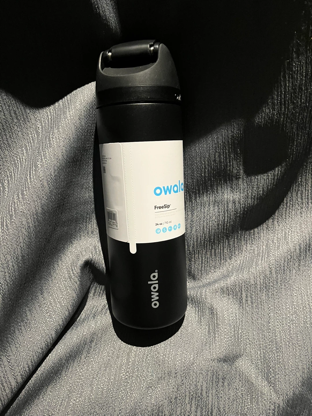 Owala FreeSip Water Bottle - Black