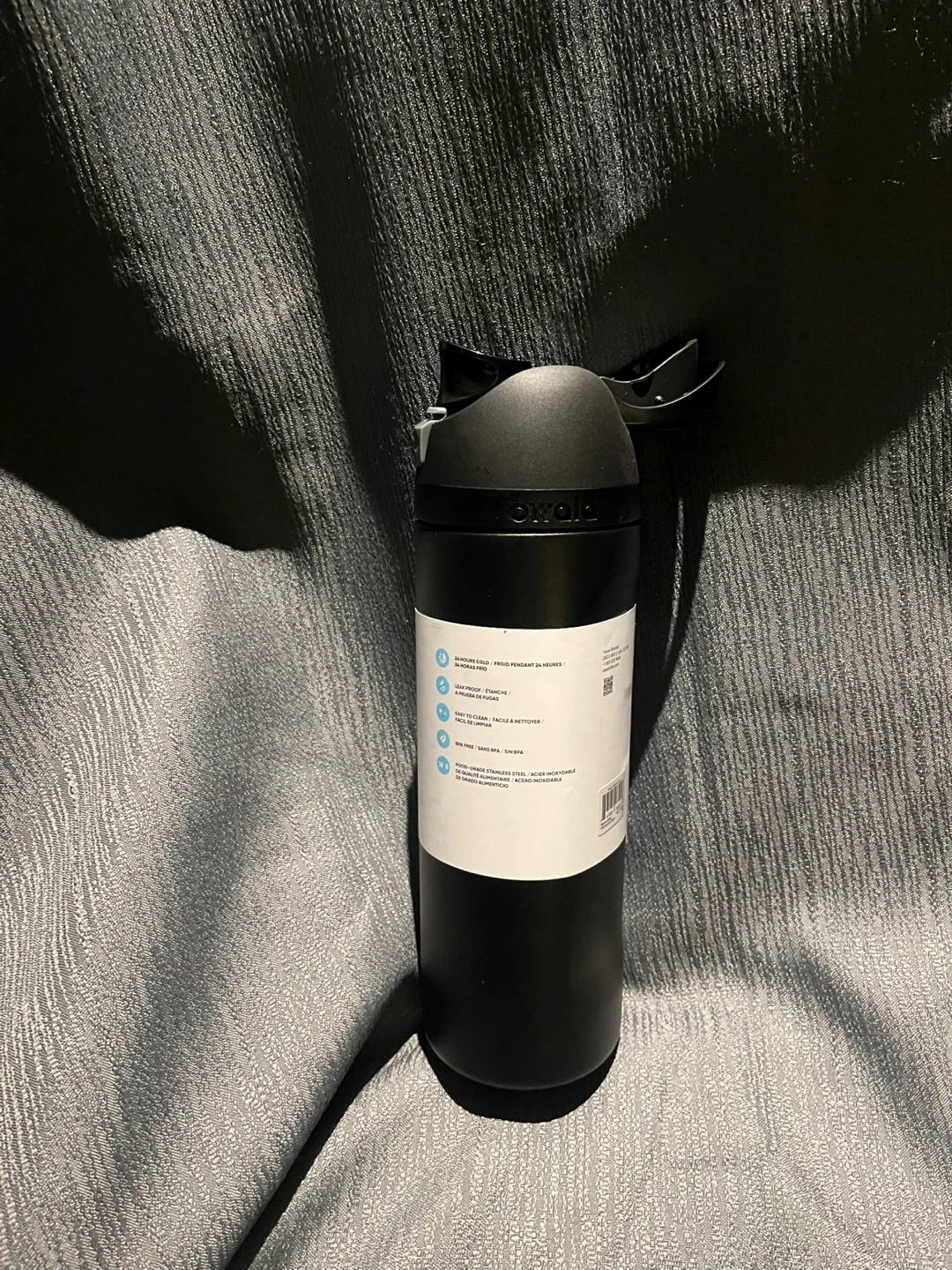 Owala FreeSip Water Bottle - Black - photo 2