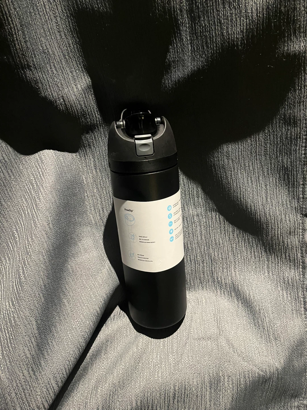 Owala FreeSip Water Bottle - Black - photo 3