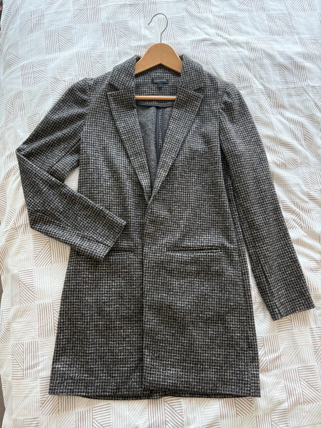 Reitmens SIGNATURE women's houndstooth blazer - photo 2