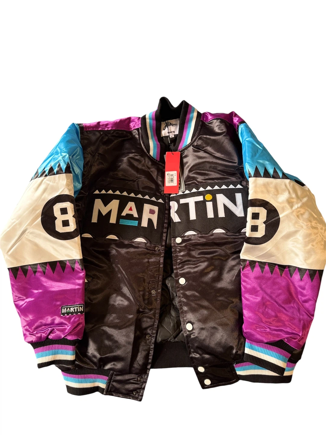 8 Ball Martin Varsity Jacket Size L