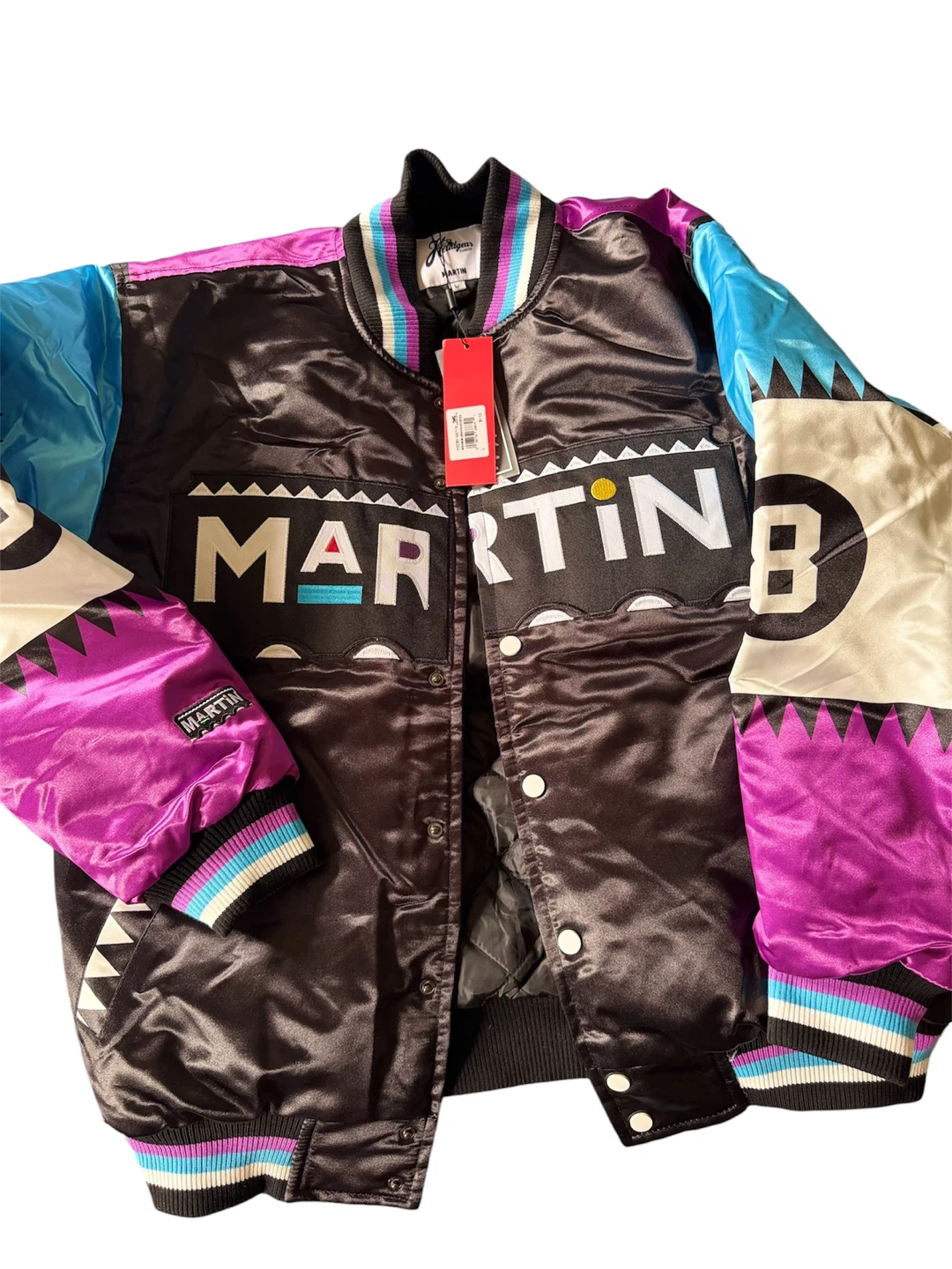8 Ball Martin Varsity Jacket Size L - photo 3