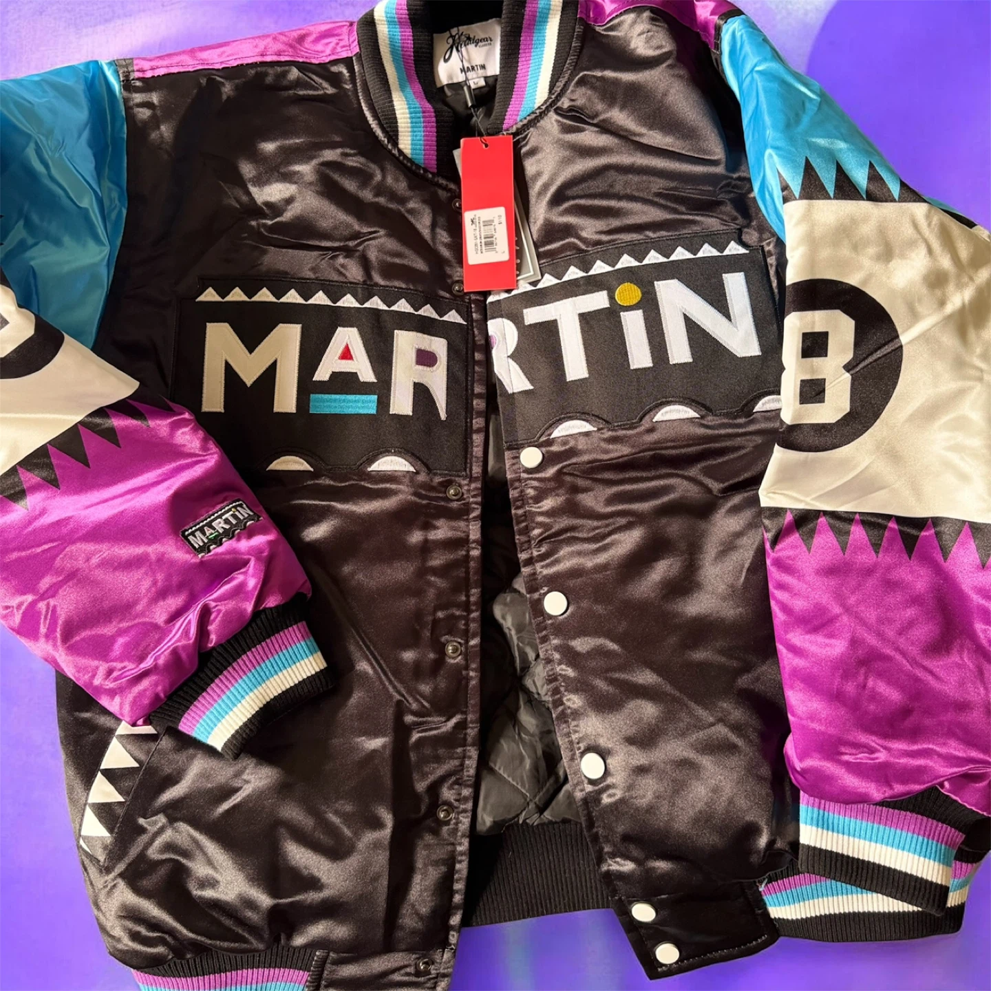 8 Ball Martin Varsity Jacket Size L - photo 2