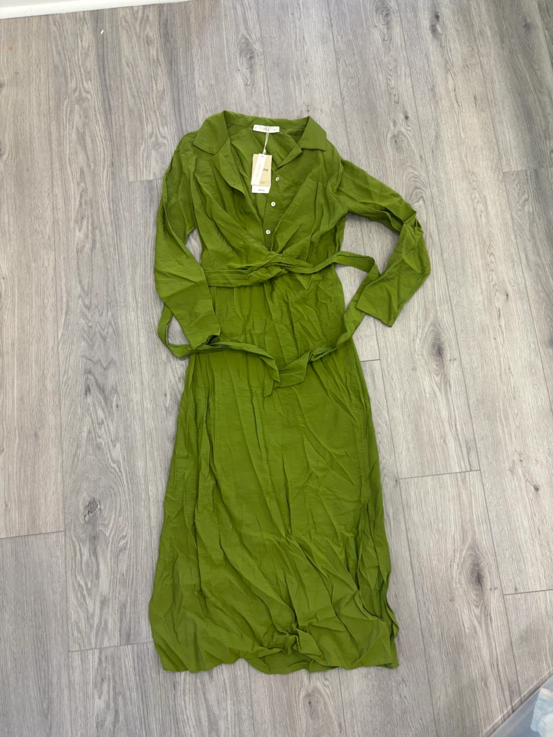 Mango Green dress