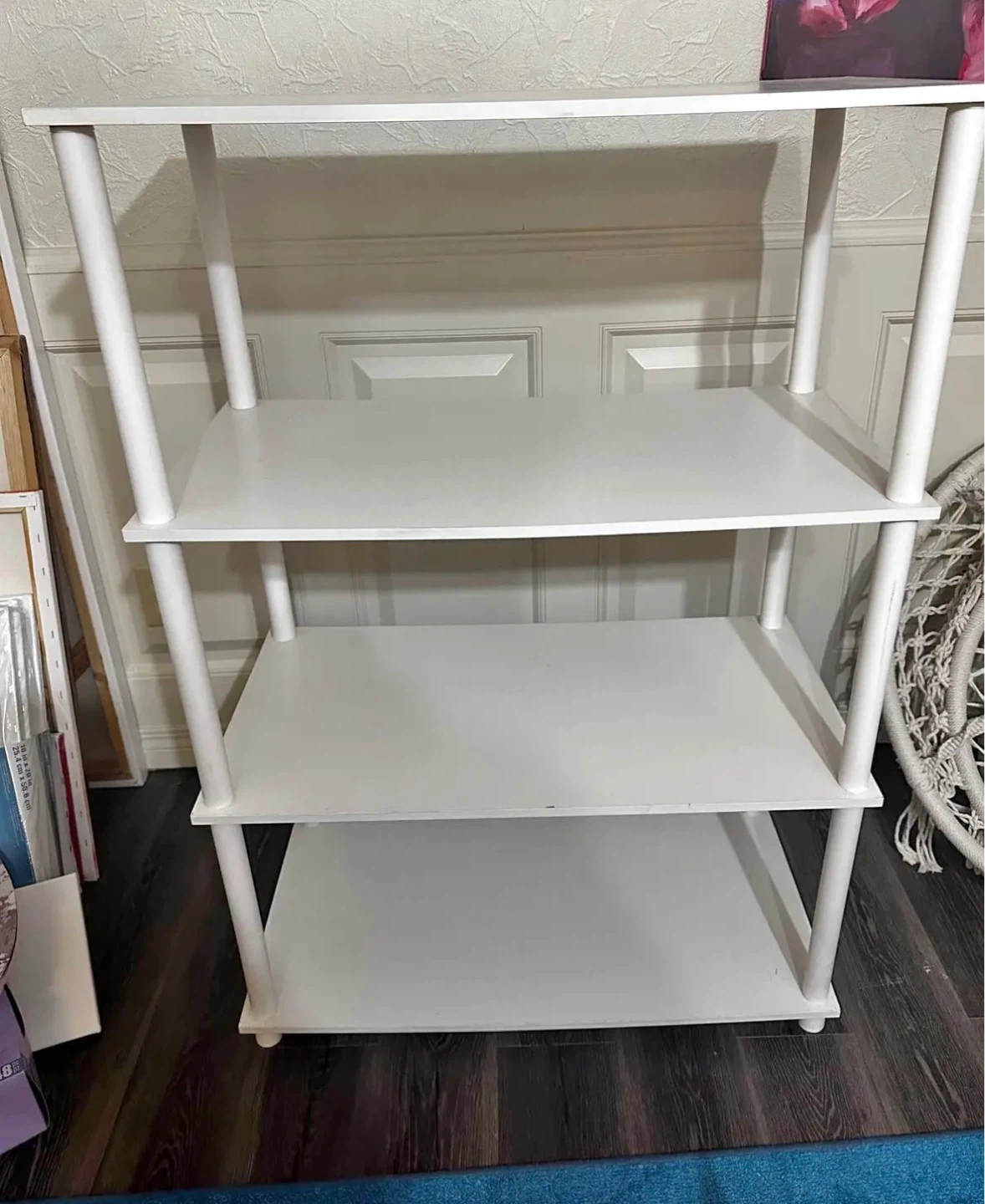 White 4-Tier Shelf