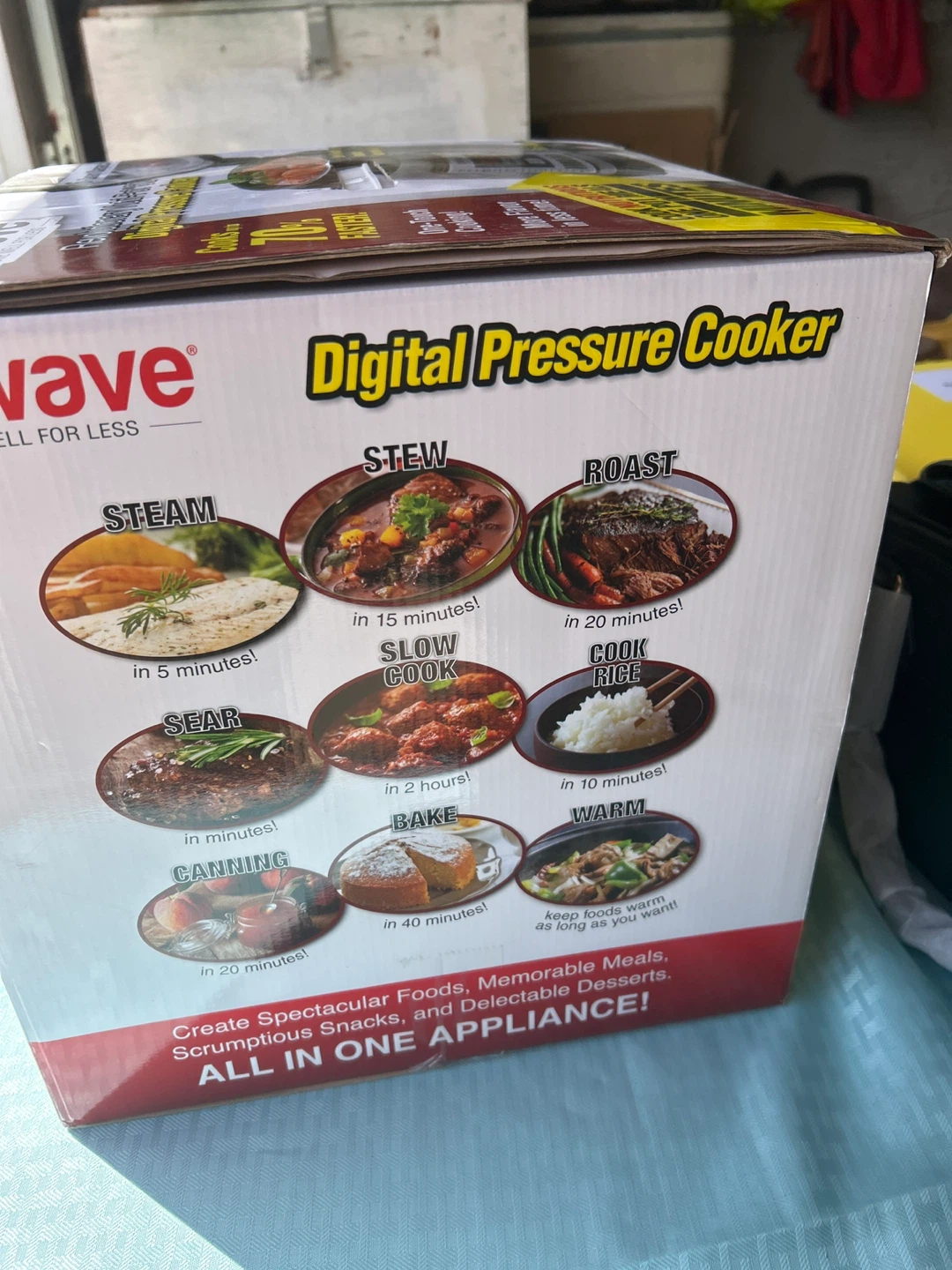 NuWave Revolutionary Nutri-Pot 6Q Digital Pressure Cooker - photo 2