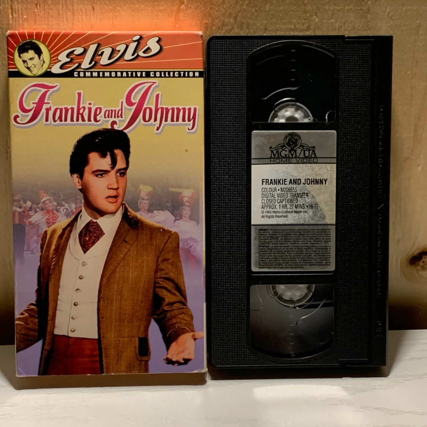 Elvis Frankie and Johnny VHS Movie