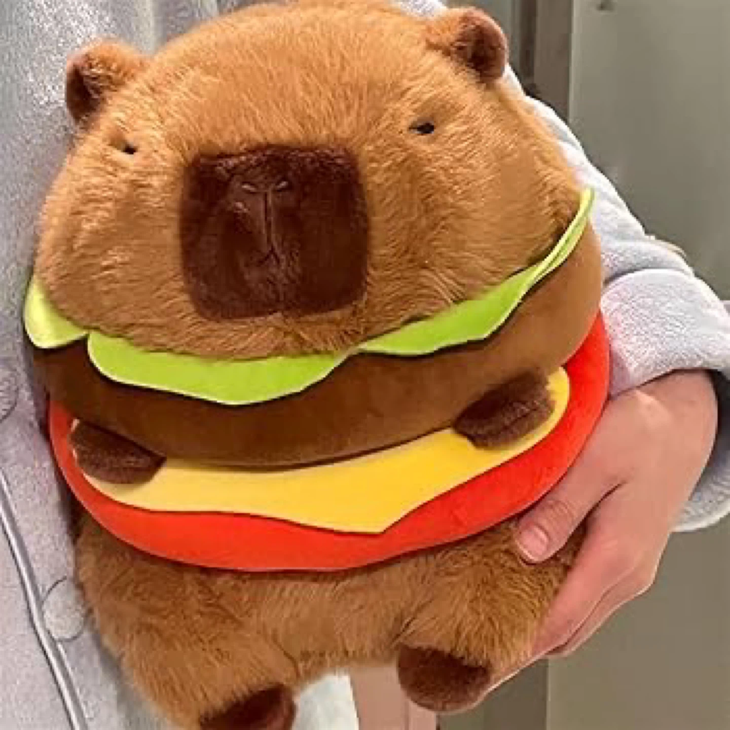 Capybara Burger Plush