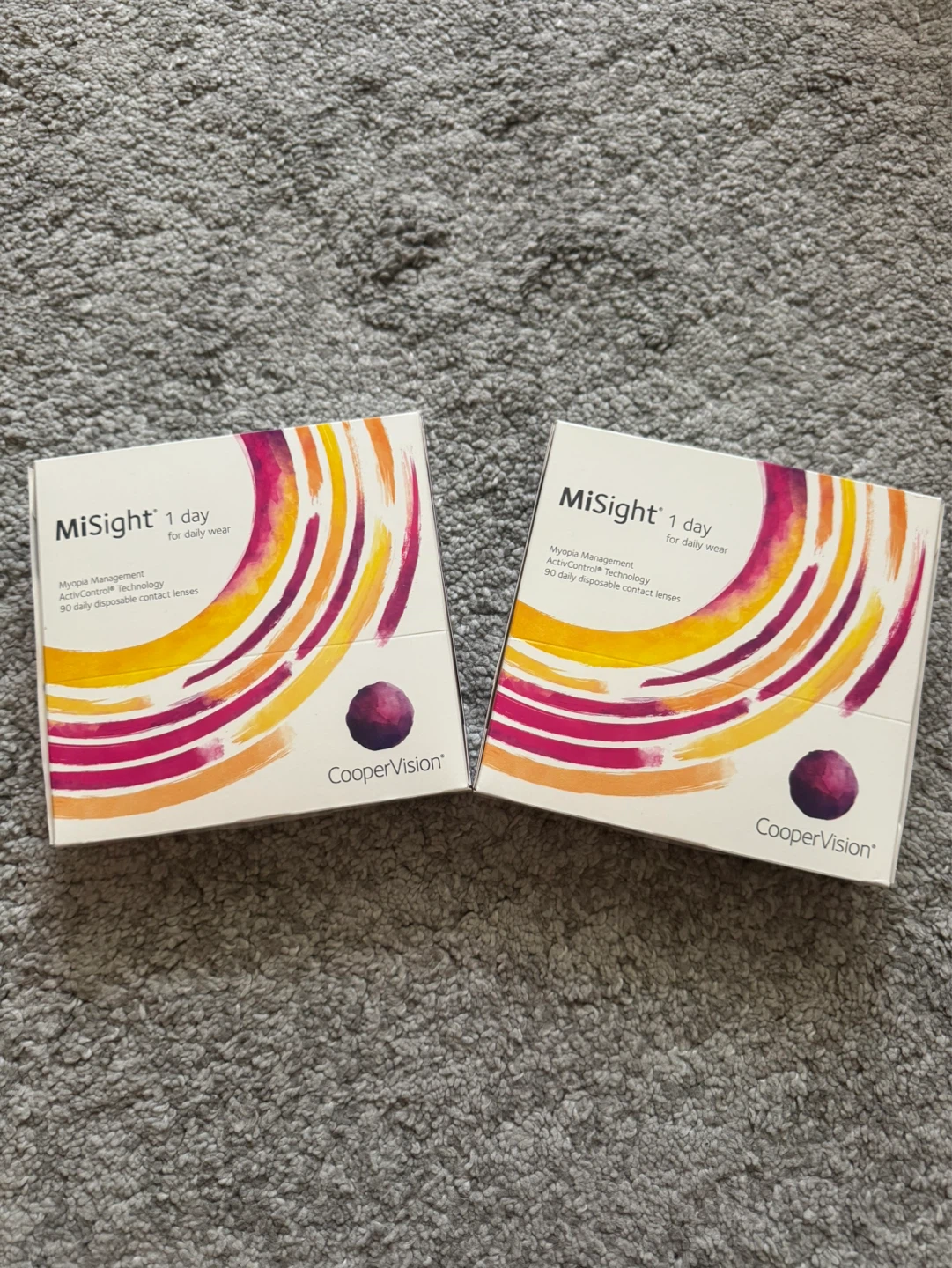 CooperVision MiSight 1 day Contact Lenses (90 lenses)