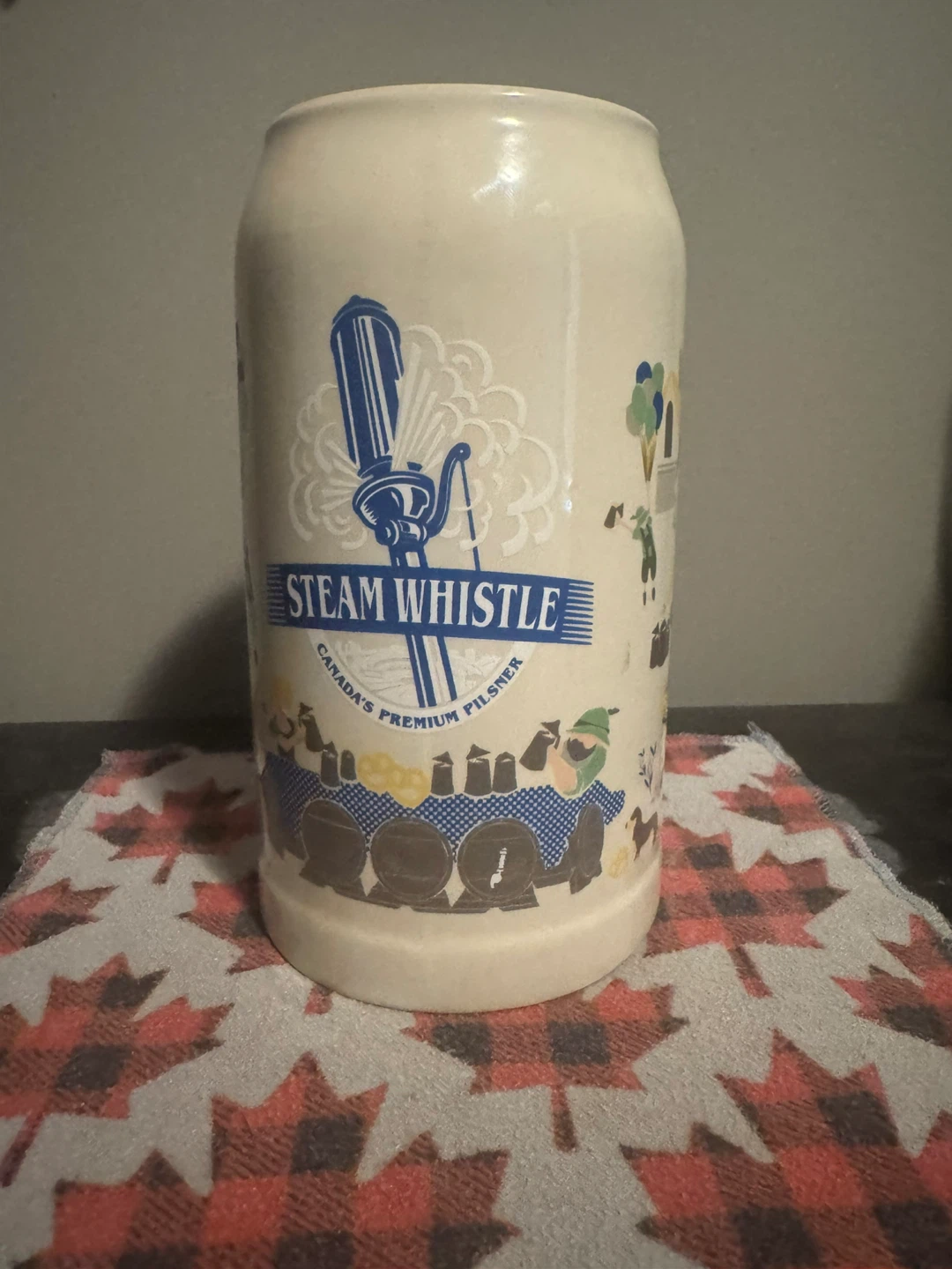 Steam Whistle Pilsner Ceramic Stein