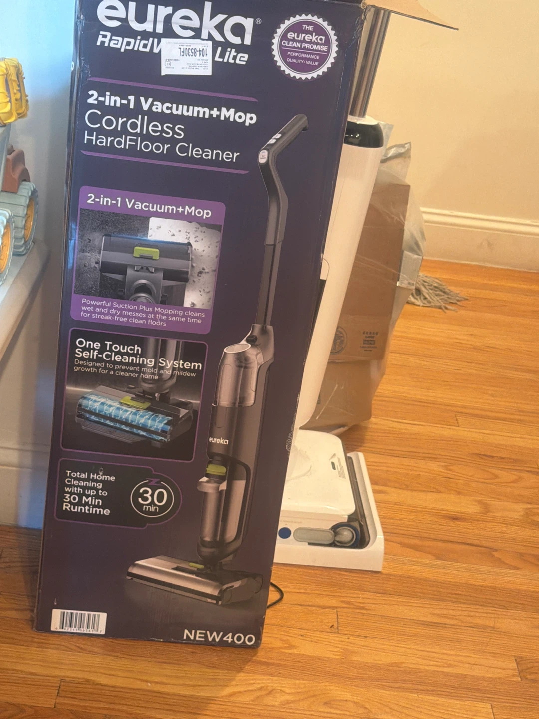 Eureka RapidClean Lite 2-in-1 Vacuum+Mop HardFloor