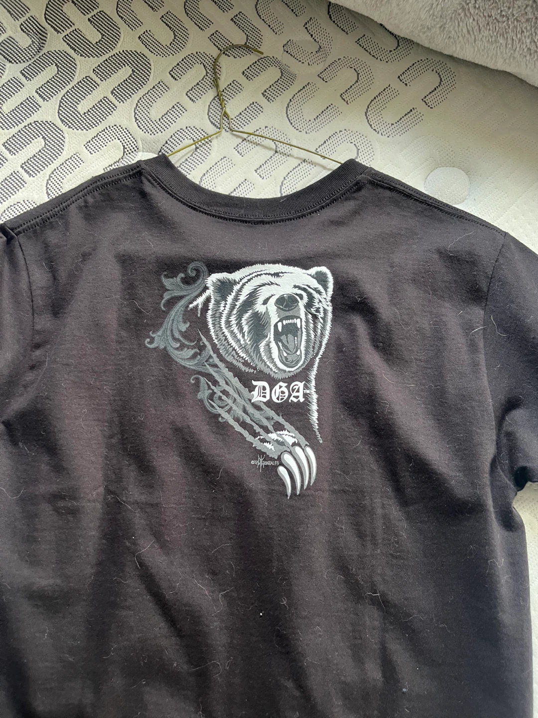 DGATees Black Graphic T-Shirt Size Medium - photo 3