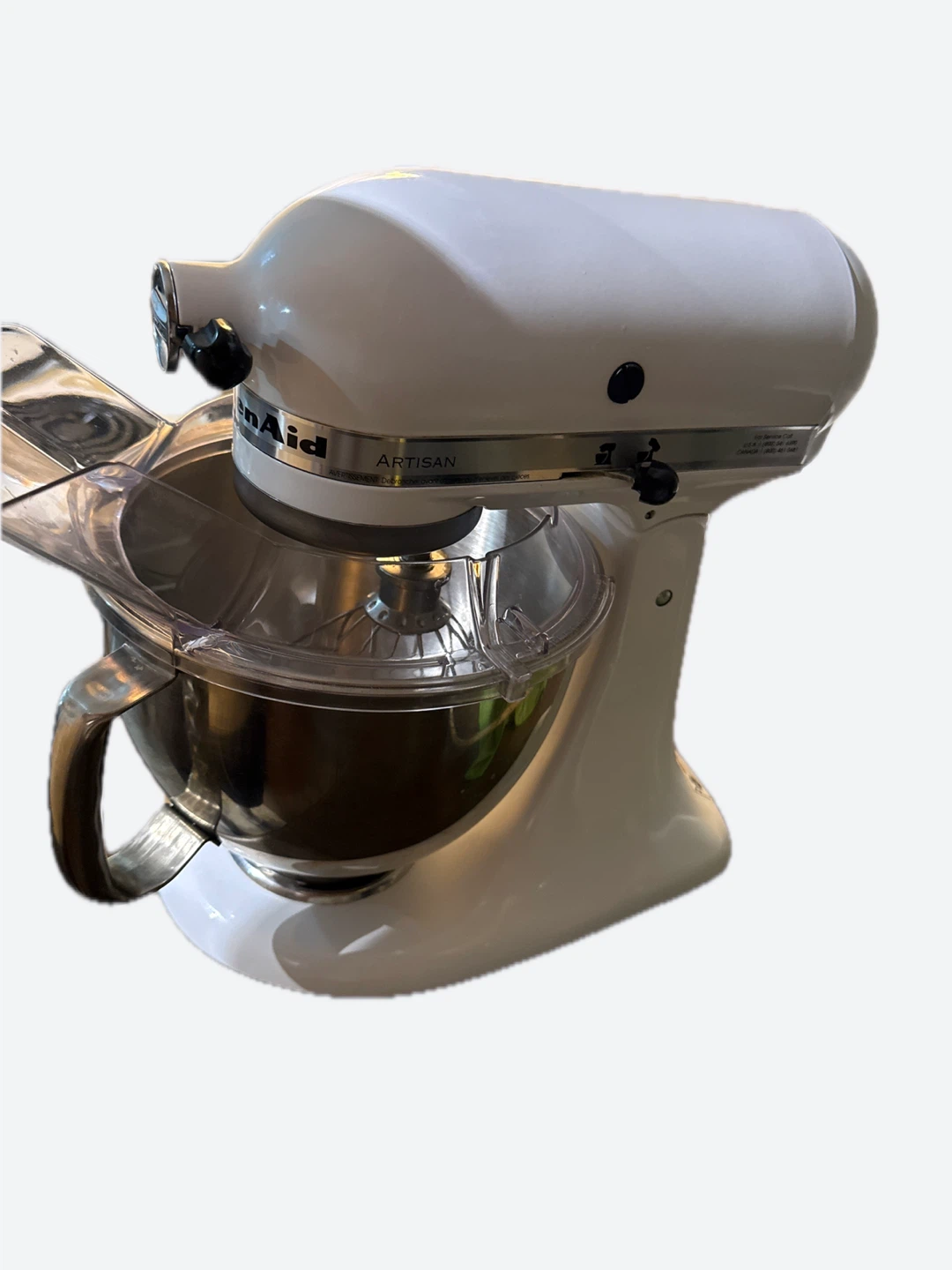 KitchenAid Artisan Stand Mixer 5 Quart - White - photo 3