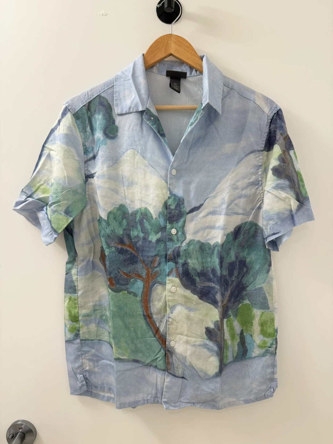 H&M Button-Up Hawaiian Shirt Size S