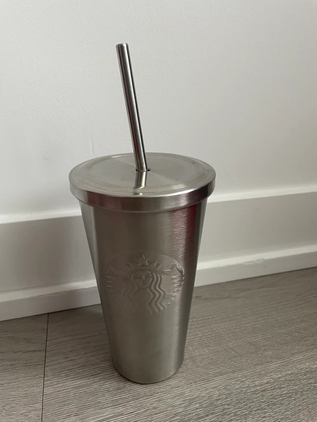 Starbucks Stainless Steel Tumbler with Straw and Box - photo 4