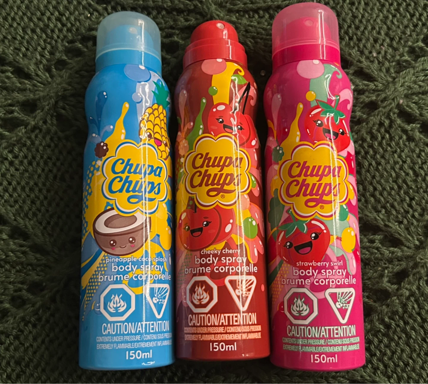 Chupa chups body spray
