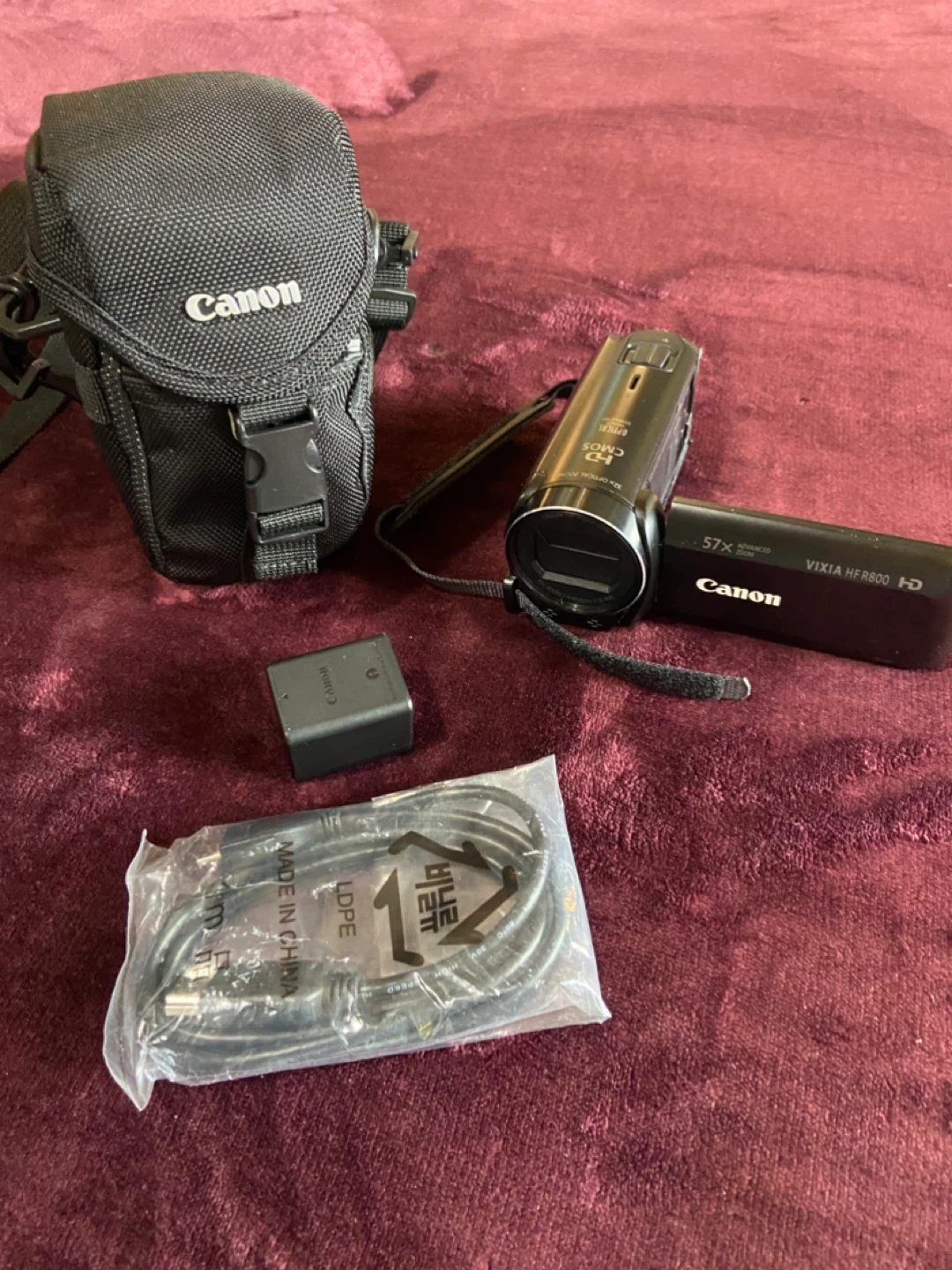 Canon had camcorder vixia hfr 800 camera