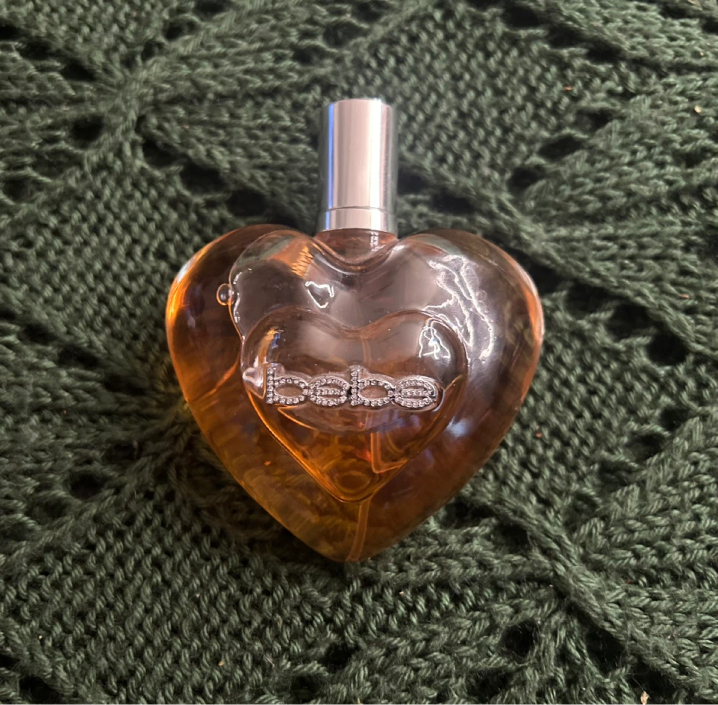 Bebe heart bottle perfume