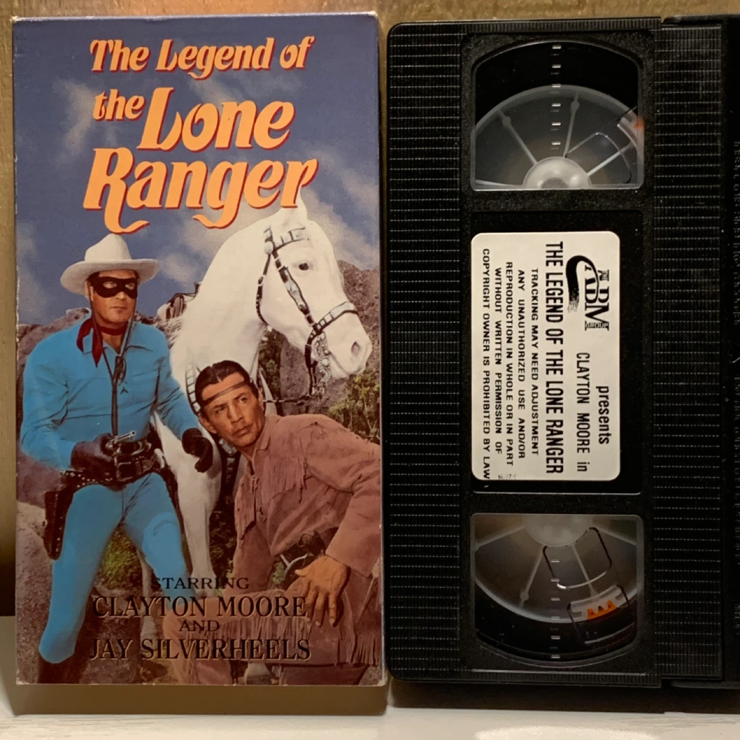 The Legend of the Lone Ranger VHS