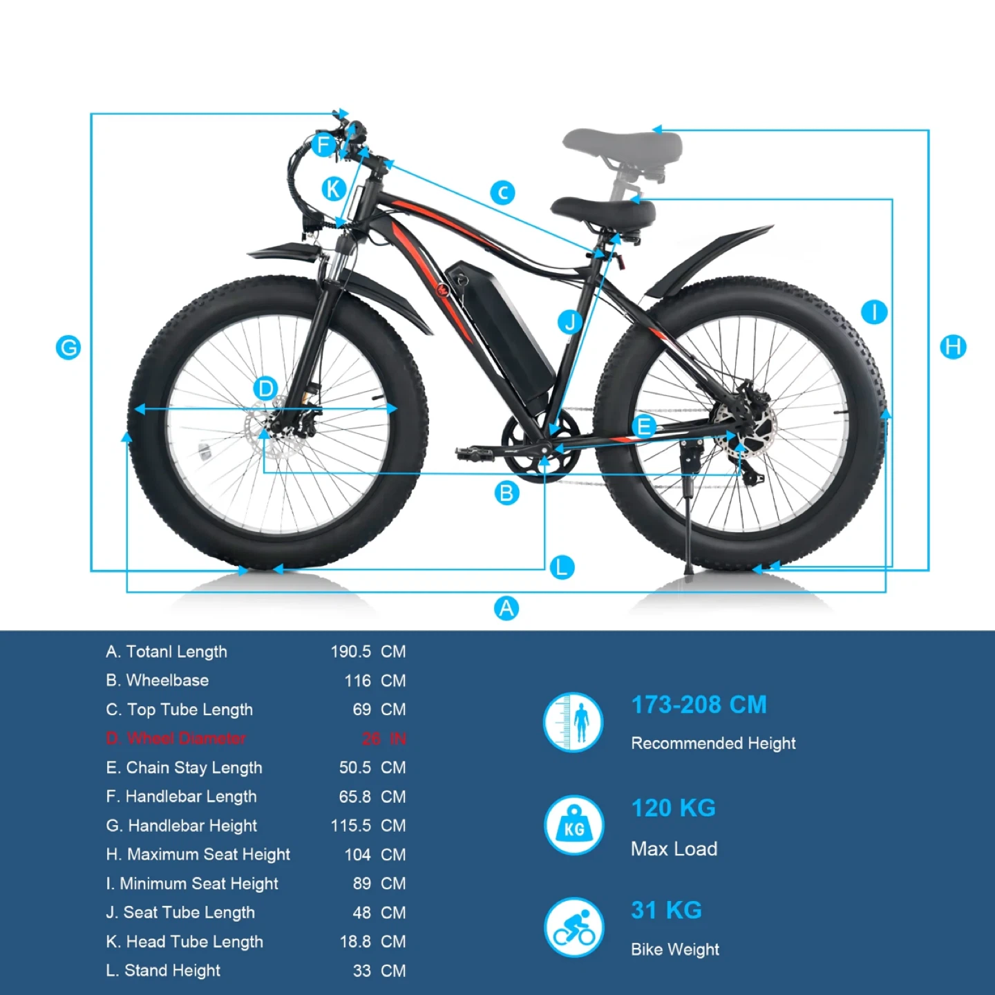 Fat Tire Electric Bike - photo 3