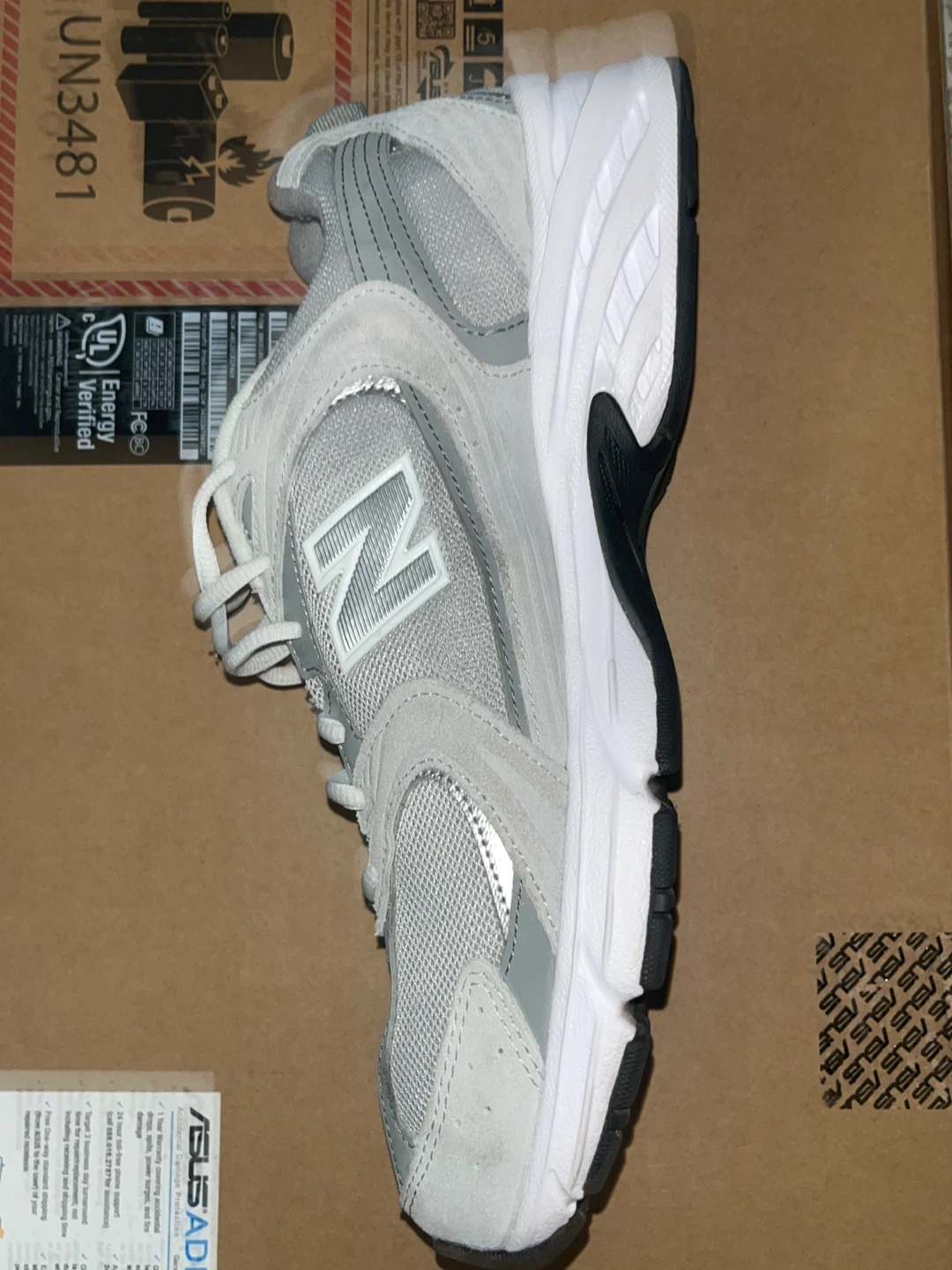 New Balance Running Shoes Grey Silver - photo 2