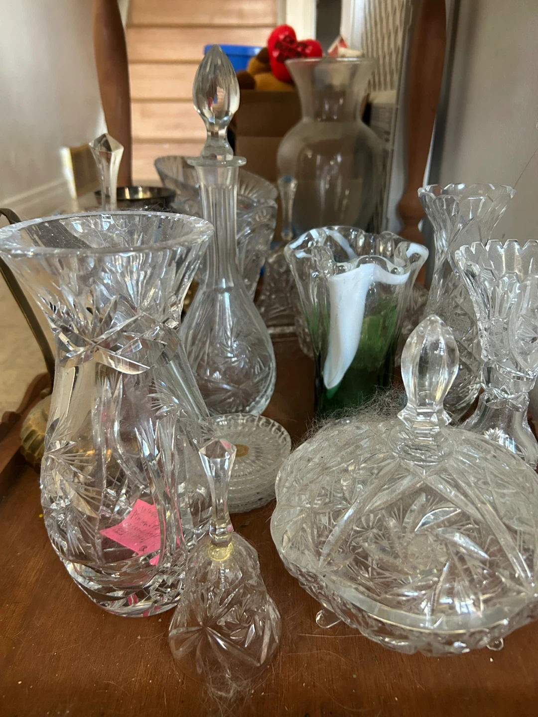 Assorted Crystal and Glassware Collection