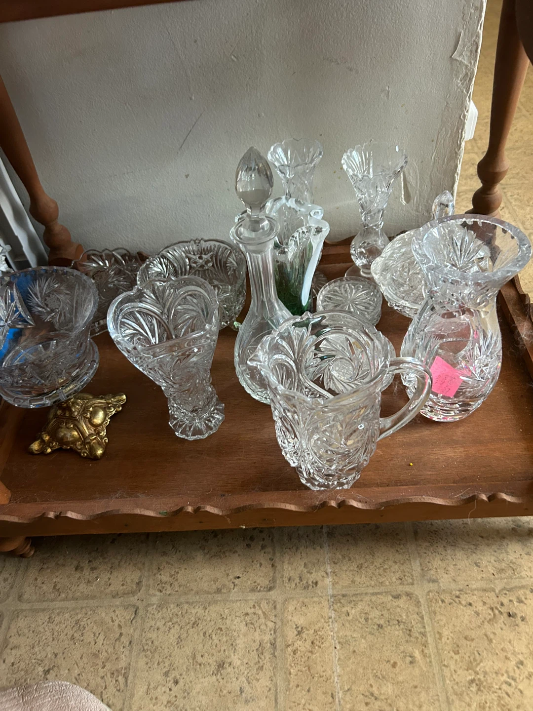 Assorted Crystal and Glassware Collection - photo 3