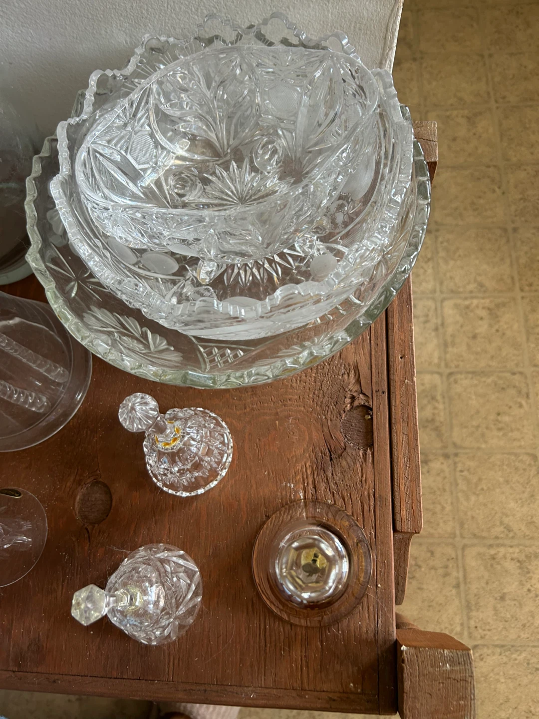 Assorted Crystal and Glassware Collection - photo 4