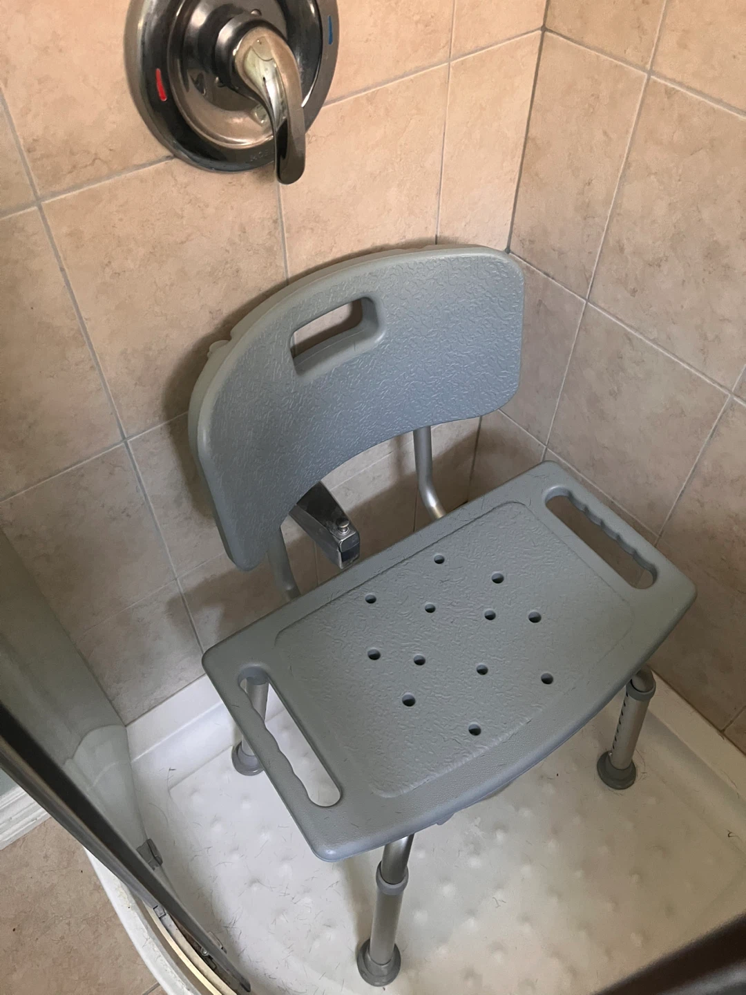 Shower Chair with Backrest