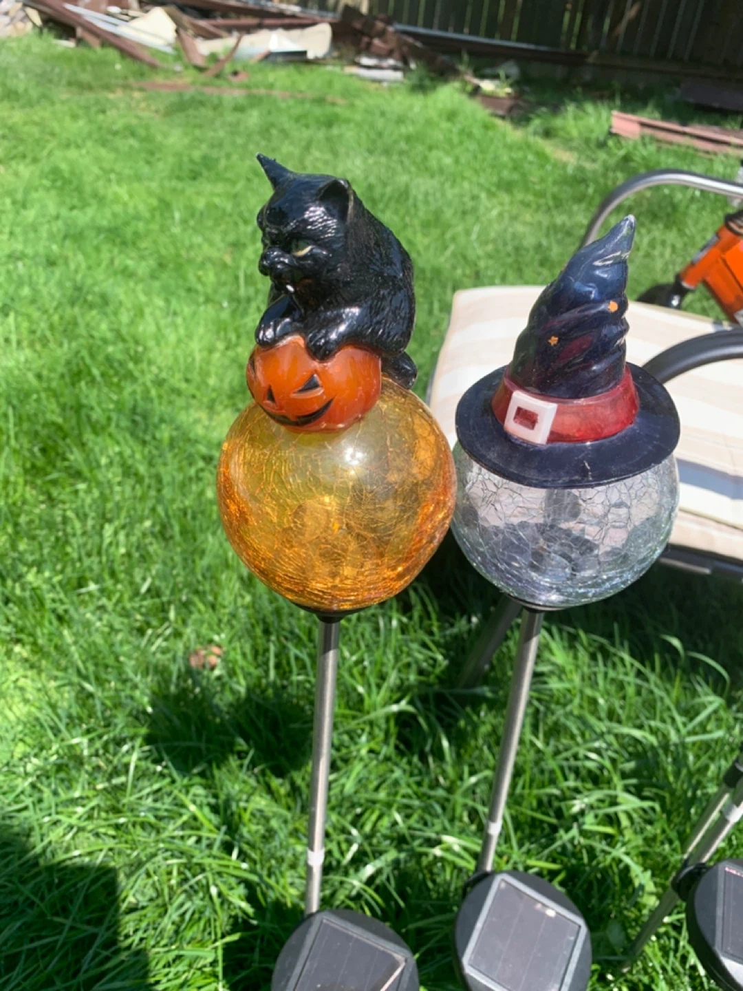 Set of 4 Halloween Solar Pathway Lights - photo 2