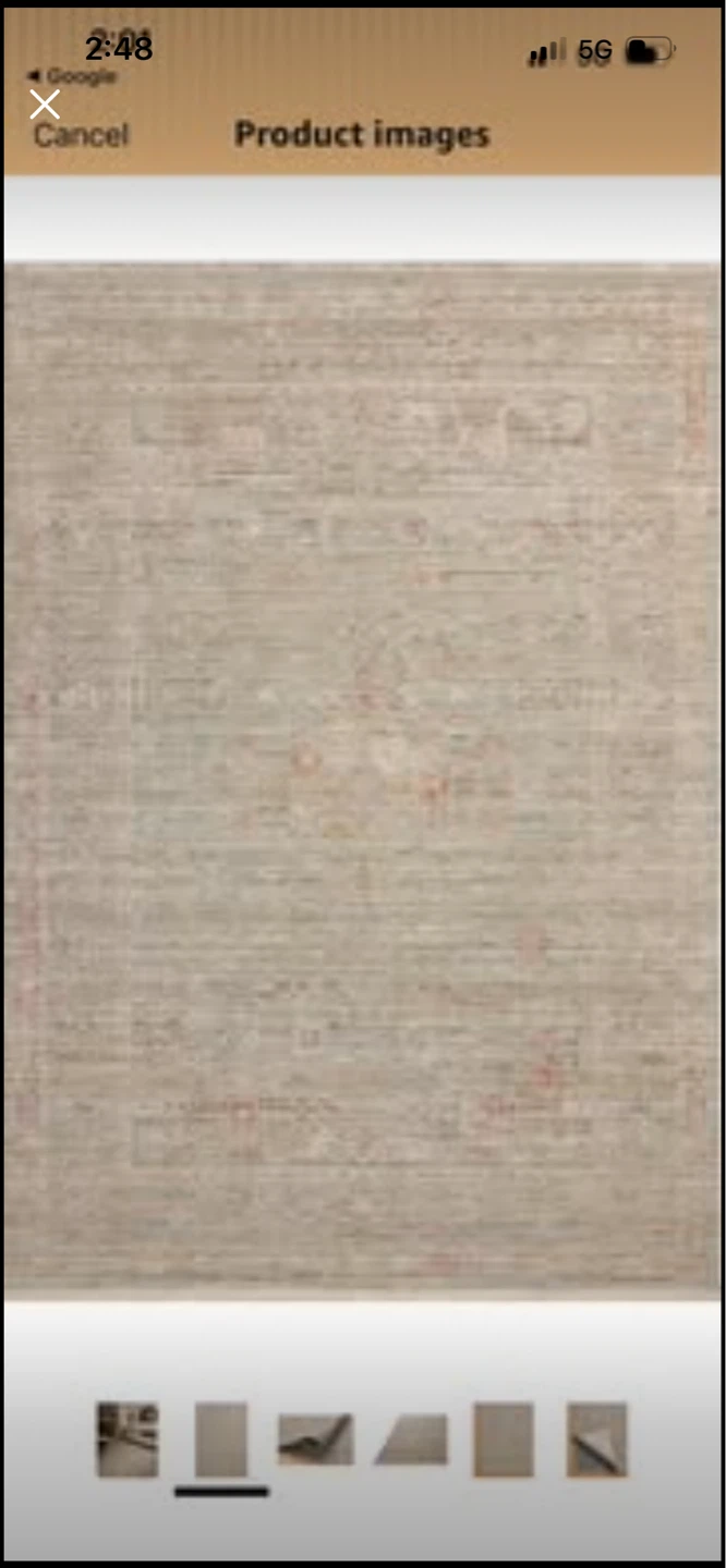 New Amber Lewis x Loloi Georgie Area Rug 7.10’X10’