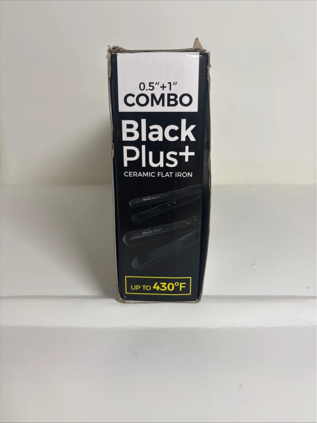 TYCHE Black Plus+ 0.5"+1" Ceramic Flat Iron Combo - photo 3