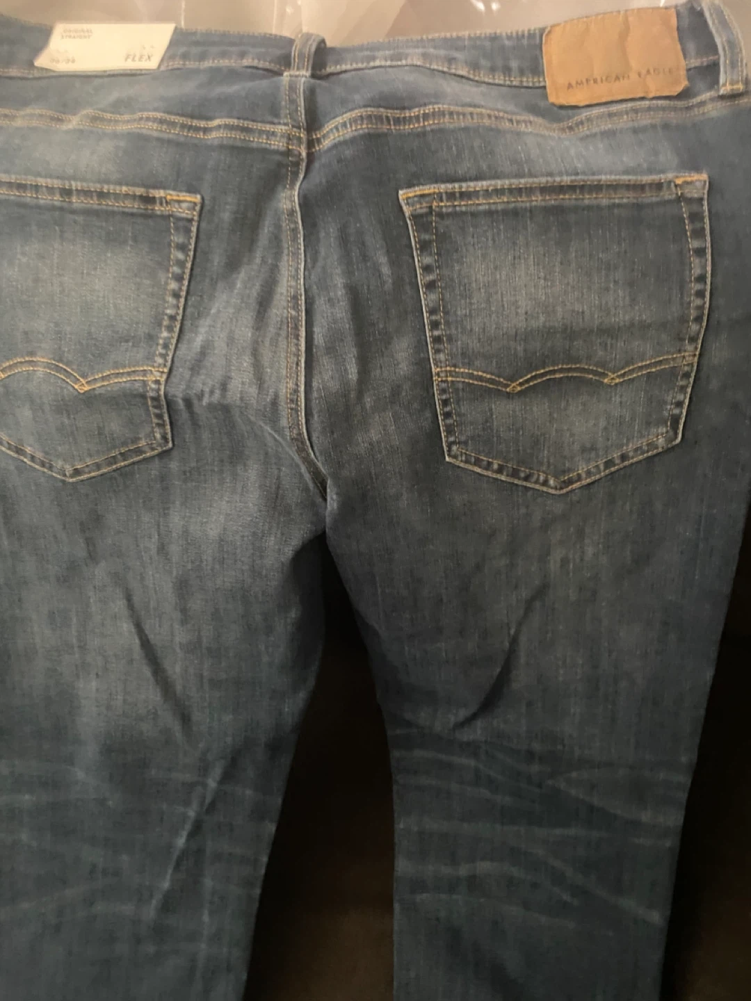 American Eagle Original Straight Flex Jeans 36/34 - photo 2